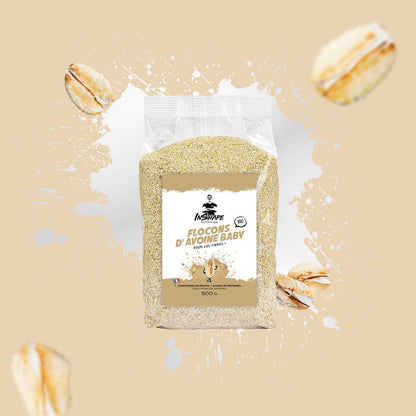 Flocons d'avoine baby biologiques